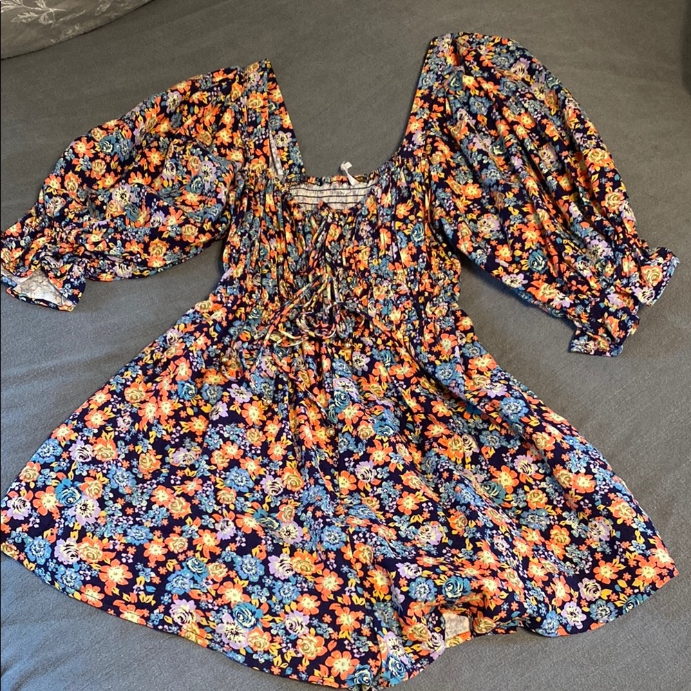 NWT Free People Floral Romper